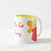 脂肪質の妖精のマグ ツートーンマグカップ (正面右)