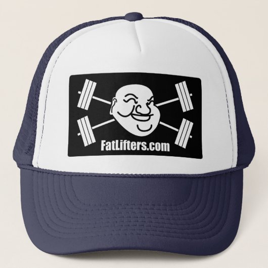 脂肪質の揚げべらのトラック運転手の帽子 キャップ (正面)