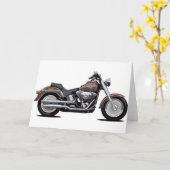 脂肪質の男の子 カード (黄色い花)