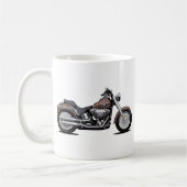 脂肪質の男の子 コーヒーマグカップ (左)