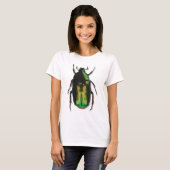 脂肪質の緑 Tシャツ (正面フル)