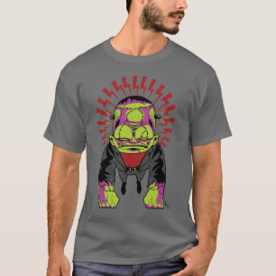 脂肪質の頭部のフランク Tシャツ