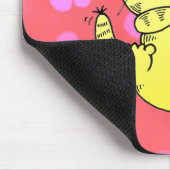 脂肪質猫のダンス マウスパッド (コーナー)