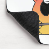 脂肪質猫の重量の上昇 マウスパッド (コーナー)