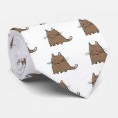 脂肪質猫 ネクタイ (ロール)