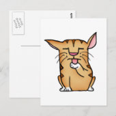 脂肪質猫 ポストカード (正面/裏面)