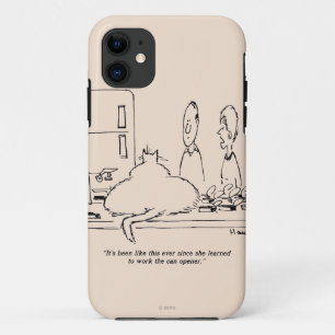 脂肪質猫 iPhone 11 ケース