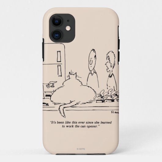 脂肪質猫 Case-Mate iPhoneケース (裏面)
