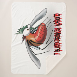 脂肪飲用の蚊 シェルパブランケット