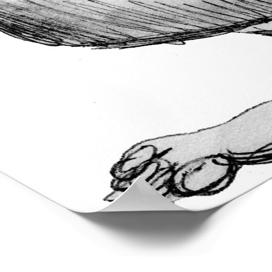 脂肪 ポスター (角)