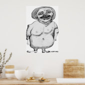 脂肪 ポスター (キッチン)