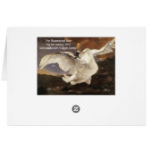 脅かされた白鳥 (裏面横)