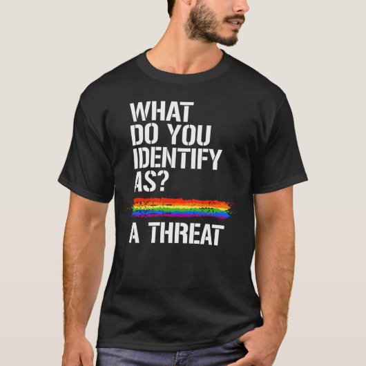 脅威と認識する Tシャツ (正面)