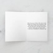 脅迫的な人狼ハロウィーンカード カード (内部)