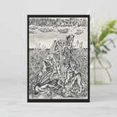 脅迫、インクスケッチフラットカード (スタンド正面)