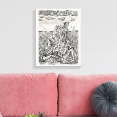 脅迫、Brian Benson著 キャンバスプリント (インサイチュ (リビング))