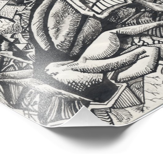 脅迫、Brian Benson著 フォトプリント (角)