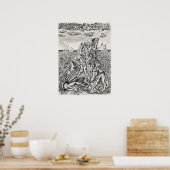 脅迫、Brian Benson著 ポスター (キッチン)