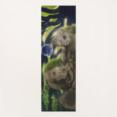 脆弱なバランスマネーテ  ヨガマット (正面)