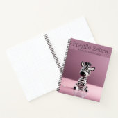 脆性ゼブラ：ハンドル付き気に ノートブック (内部)