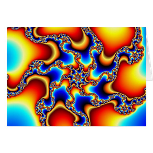 脆性 – フラクタルカード (正面横)