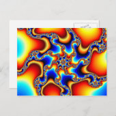 脆性 – フラクタル葉書 ポストカード (正面/裏面)