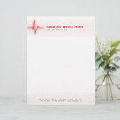 脈動ハートシグナル 心臓病学 レターヘッド (スタンド正面)