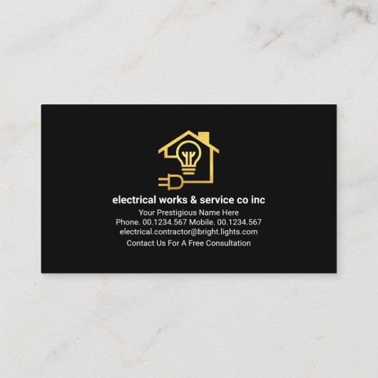 脈動電波稲妻 名刺 (裏面)