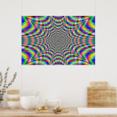 脈動 – 錯視 ポスター (キッチン)