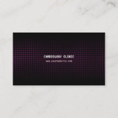 脈拍の心拍の心臓学の名刺 名刺 (裏面)