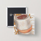 脊柱のinvertebralディスクの閉めて下さい 缶バッジ (正面&裏面)