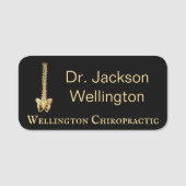 脊柱カイロプラクティック事業 名札 (正面)