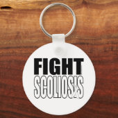 脊柱症と闘う キーホルダー (正面)