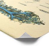 脊柱静脈解剖学プリント ポスター (角)