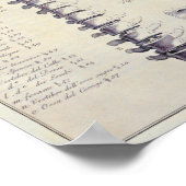 脊柱骨と脊椎骨フランスの ポスター (角)