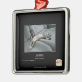 脊柱 メタルオーナメント (左)