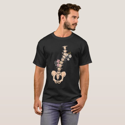 脊椎の椎骨の医学生の将来の背骨のsurg tシャツ (正面フル)
