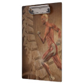 脊椎を持つ人間の解剖学 クリップボード (左)