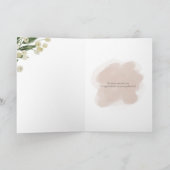 脊椎フローラ卒業カード、卒業カード、 カード (内部)