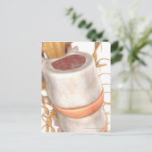 脊椎内の脊椎円板のクローズアップ ポストカード (スタンド正面)