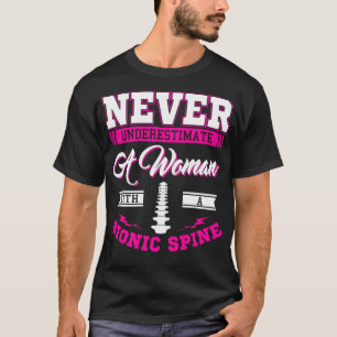 脊椎手術を生き延びた後背骨融合R Tシャツ