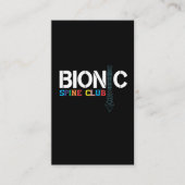 脊椎手術整復脊椎固定術が良くなる 名刺 (正面)