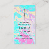 脊椎整形外科医カイロプラクティック 名刺 (裏面)