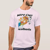 脊椎症を一掃する Tシャツ (正面)