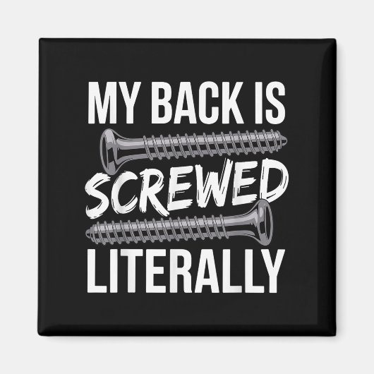 脊椎融合アー男性へト女性回復用バックスピン マグネット (正面)