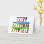 脊椎融合手術からの迅速な回復 カード (黄色い花)