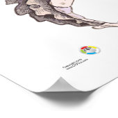 脊髄亜脱臼の効果ポスターカイロプラクティック ポスター (角)