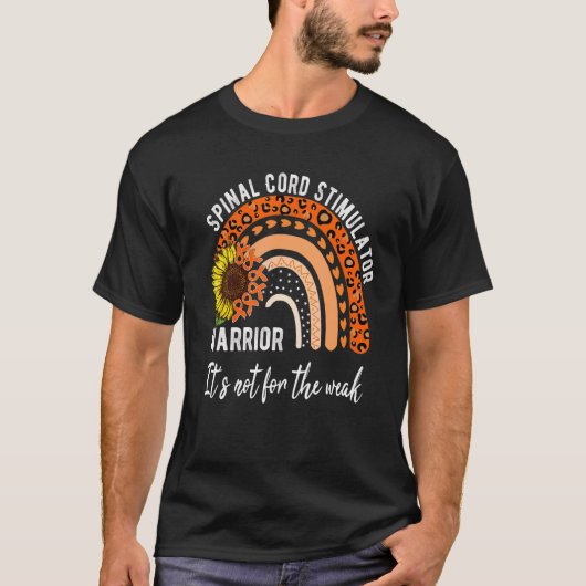 脊髄刺激認識度 Tシャツ (正面)