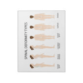 脊髄変形型 ノートパッド (回転)