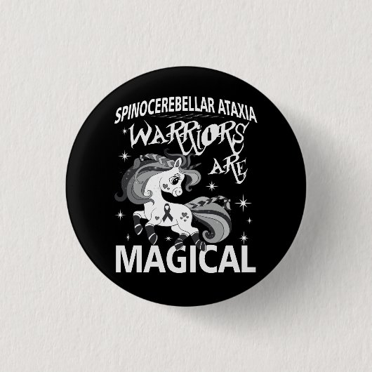 脊髄小脳運動失調戦士認識度リボンSC 缶バッジ (正面)